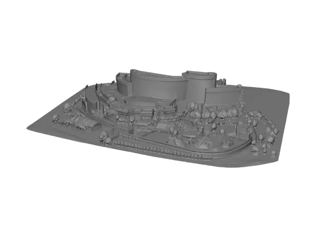 3D model for Grand Hyatt Oasis Resort