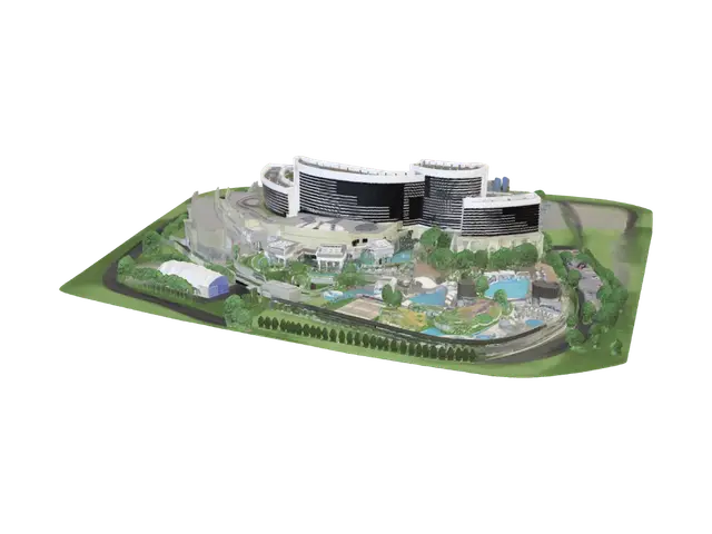 3D model for Grand Hyatt Oasis Resort