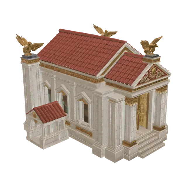 3D model for Golden Eagle Temple