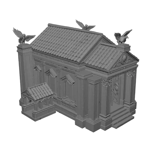 3D model for Golden Eagle Temple