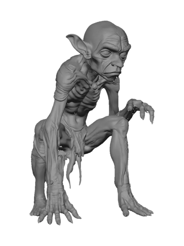 3D model for Gollum