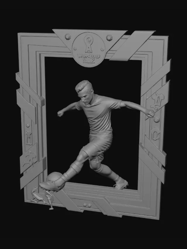 3D model for WorkCup 2026 Frame of Triumph