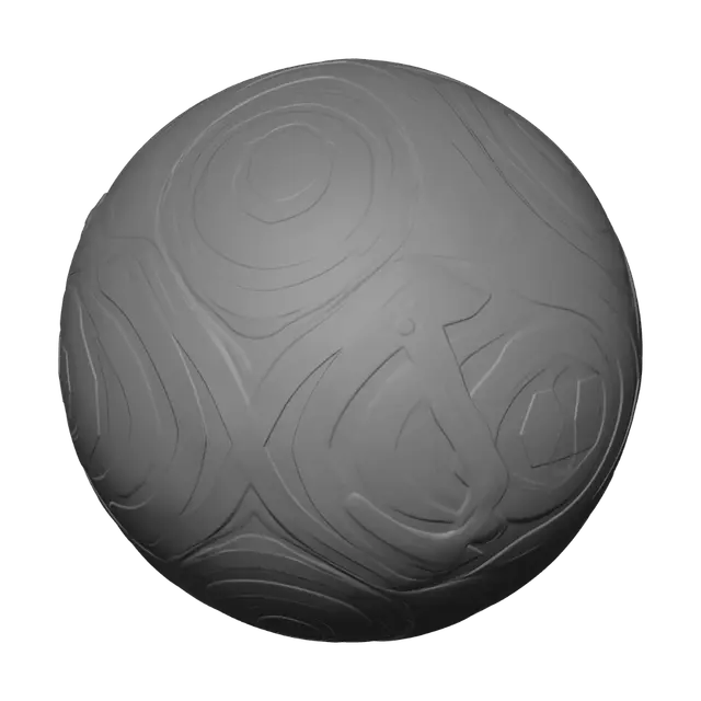 3D model for Golden Orbit Soccer Ball