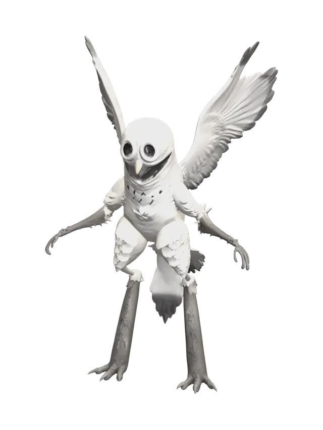 3D model for Realistic Owl 99 Nights In The Forest