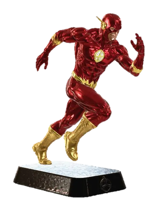 Modello 3D The flash as a statue, generato dall’IA