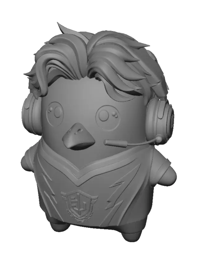 3D model for Headset Hero Chick