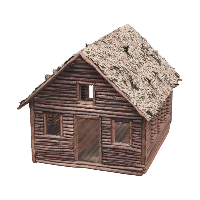 3D model for Cartoon House
