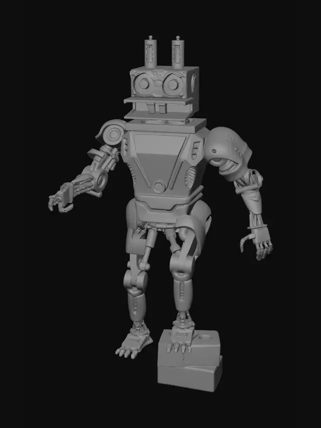 3D model for Blockhead Bot