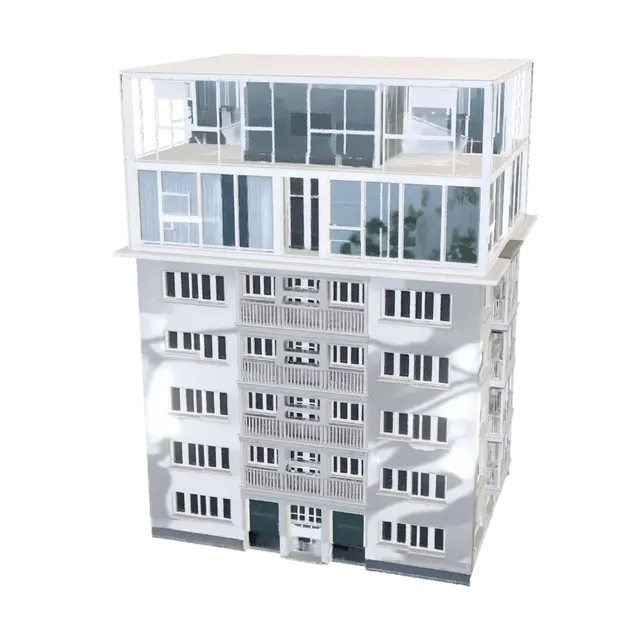 3D model for Glass Facade Tower
