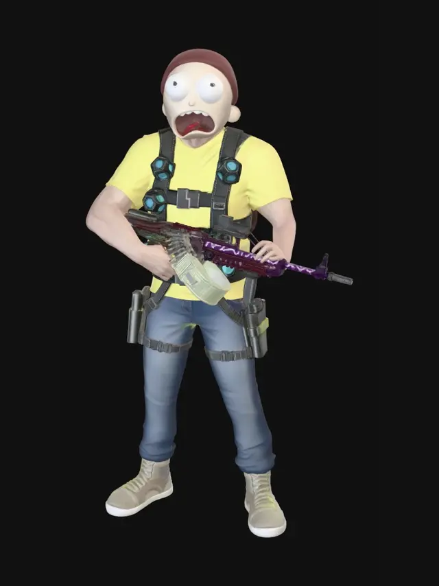 3D model for Morty Battle Gear