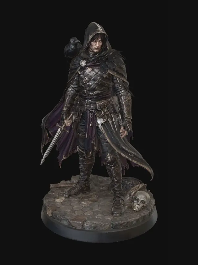 3D model for The Raven Knight