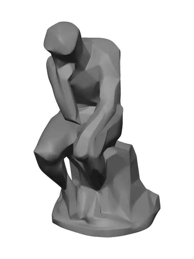 3D model for Realistic 3D Triangle