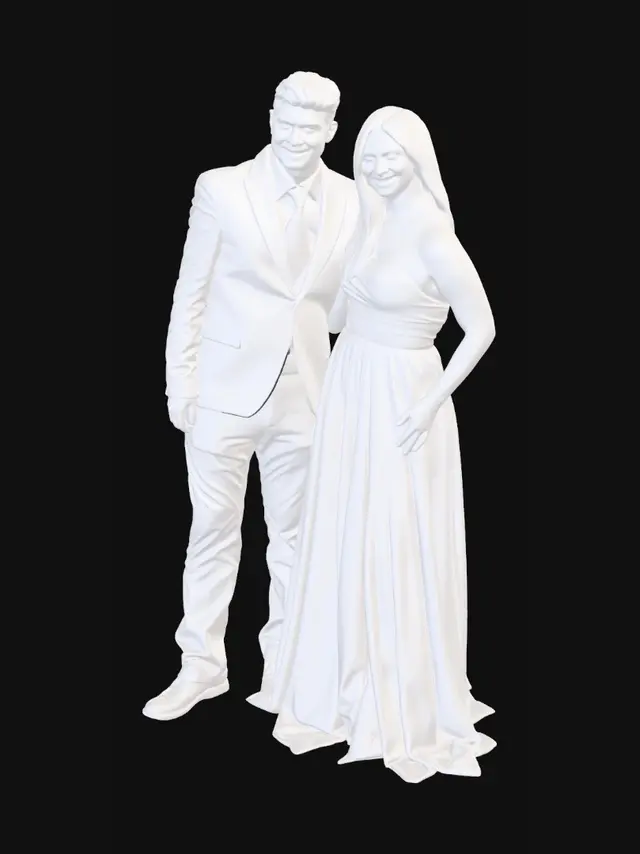 3D model for Glamour at the Gala