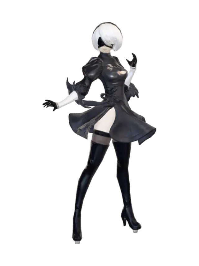 3D model for Shadowed 2B