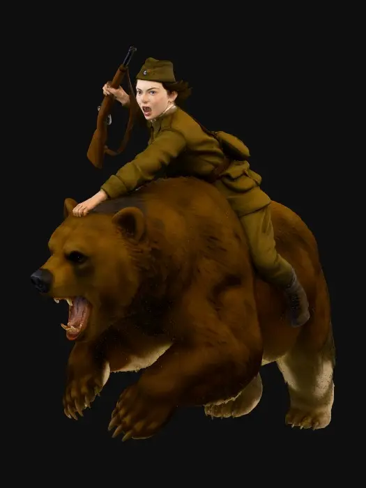 3D model for Warrior's Roar