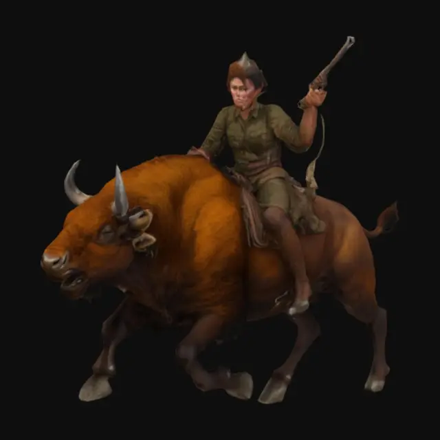 3D model for Rider of the Wild Plains