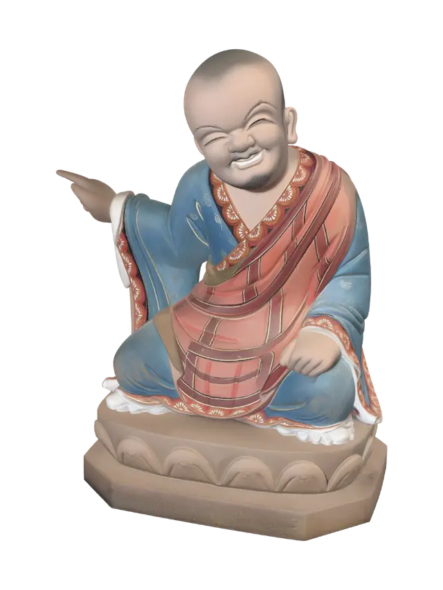 3D model for Laughing Buddha Statue