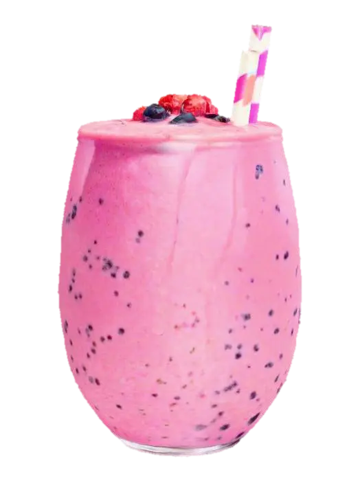 Berry Bliss Smoothie - Refreshing 3D model, vytvořený pomocí AI