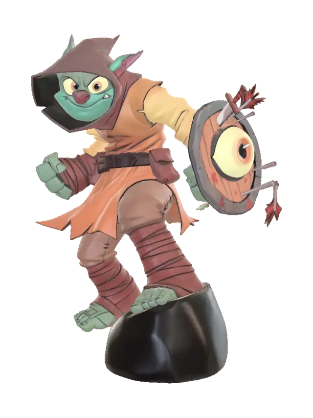 3D model for Goblin Sharpshooter