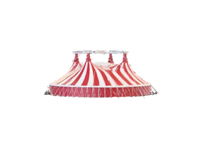Circus Tent Majesty - Show 3D model, vytvořený pomocí AI