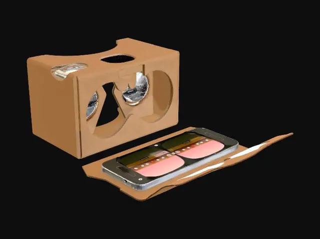 3D model for DIY Cardboard VR Headset