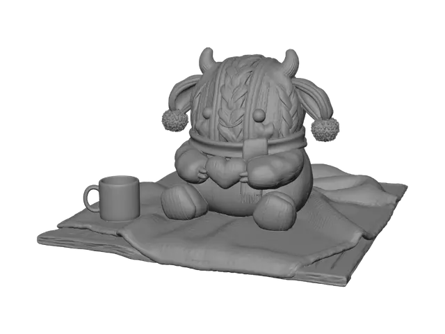 3D model for Cozy Vibes
