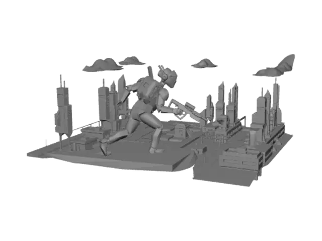 3D model for Neon Vanguard