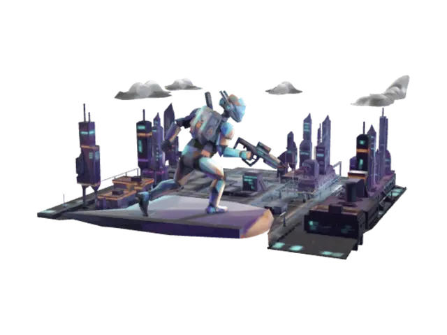 3D model for Neon Vanguard