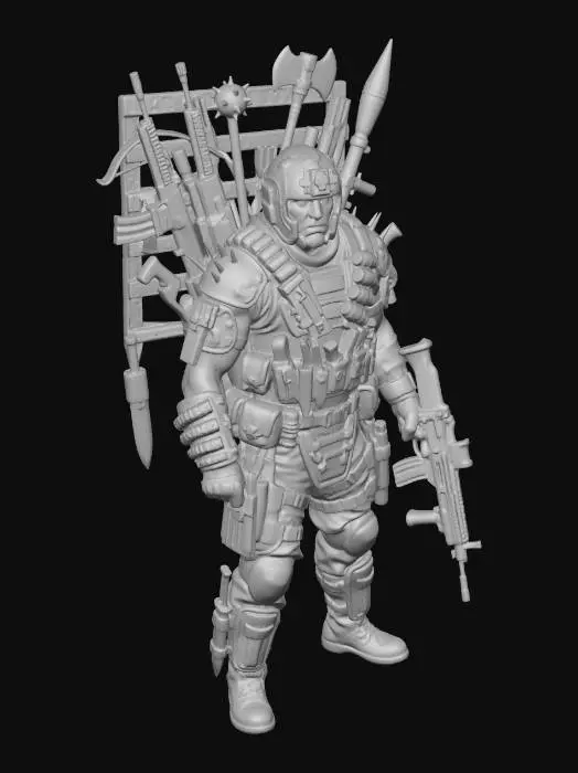 3D model for The Armory - Rakk