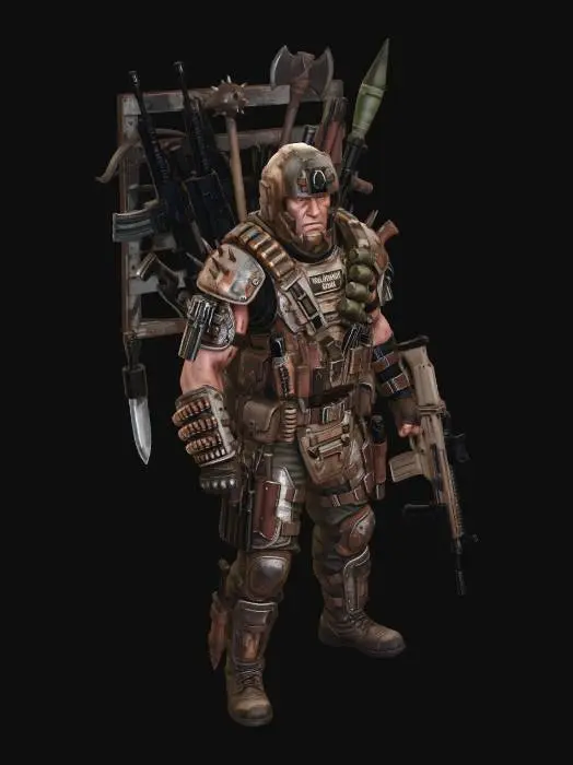 3D model for The Armory - Rakk