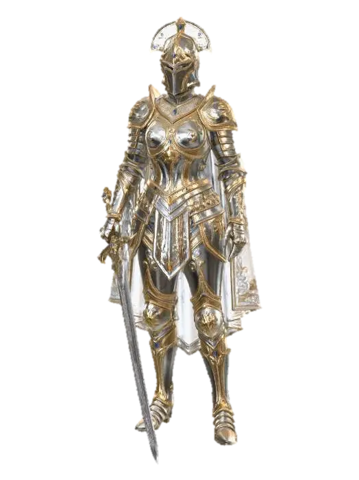 3D model for Dawnbringer Knight
