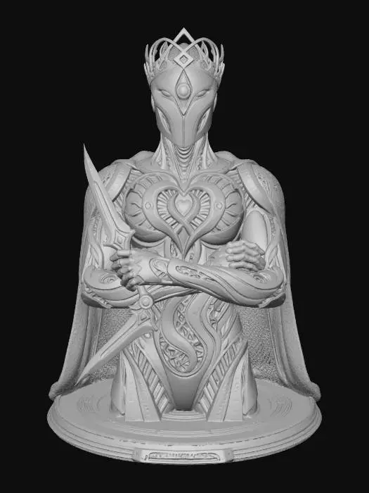 3D model for Heart of the Golden Crown