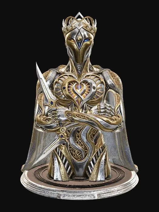 3D model for Heart of the Golden Crown