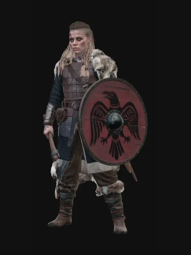 3D model for Shieldmaiden of the North