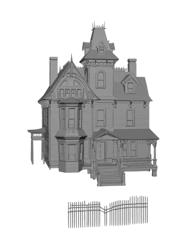 3D model for The Mistbound Manor