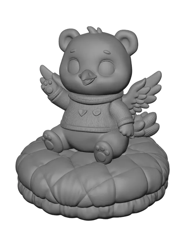 3D model for Birthday Chick Celebration