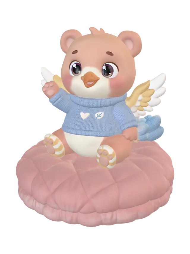 3D model for Birthday Chick Celebration