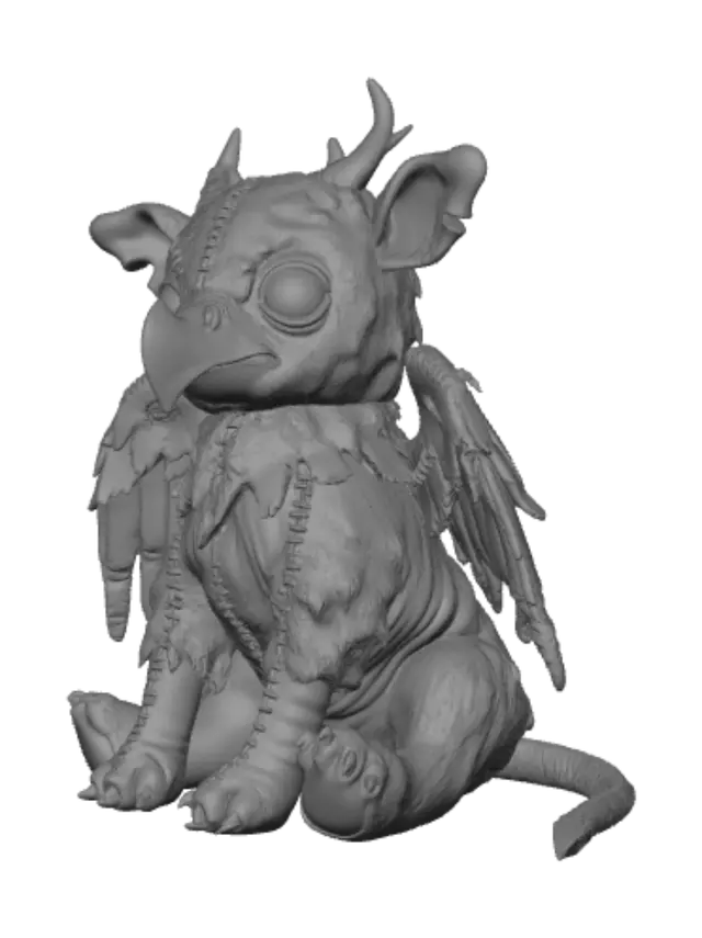 3D model for Stitched Monster on a Workbench