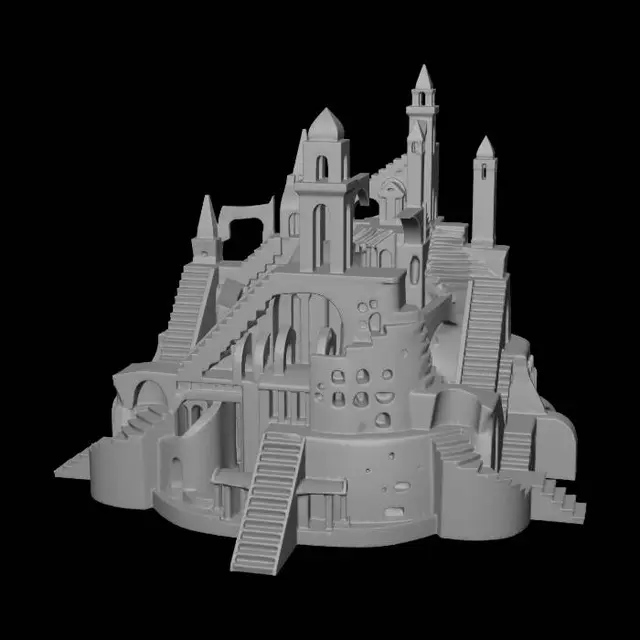 3D model for Sandcastle on the Beach