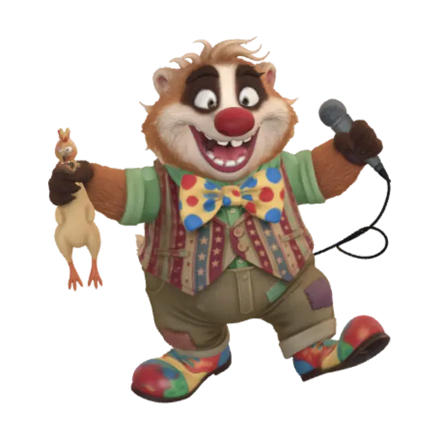 3D model for Beaver on Stage: Comedy Night