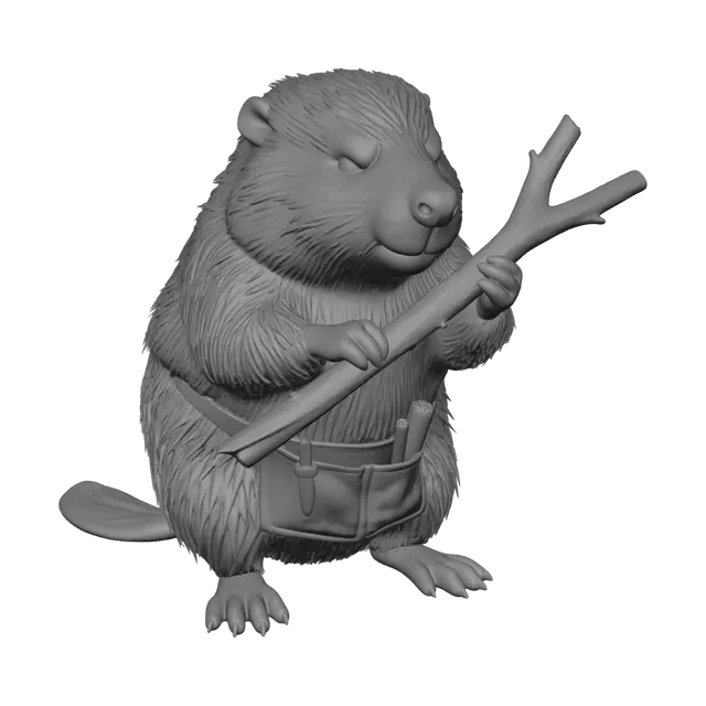 3D model for Timber Tinker Beaver