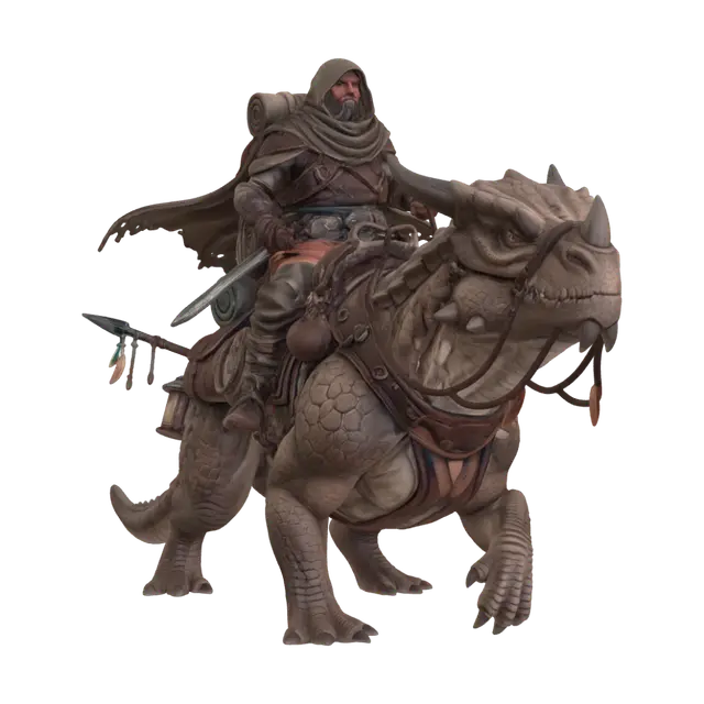 3D model for Desert Sunset Rider