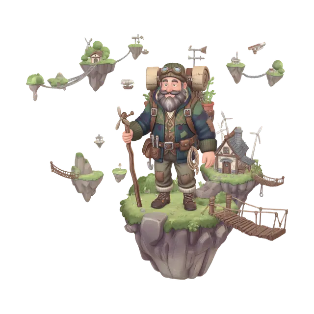 3D model for Skybound Nomad