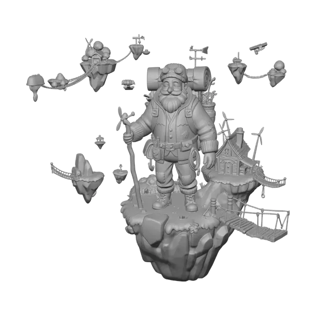 3D model for Skybound Nomad