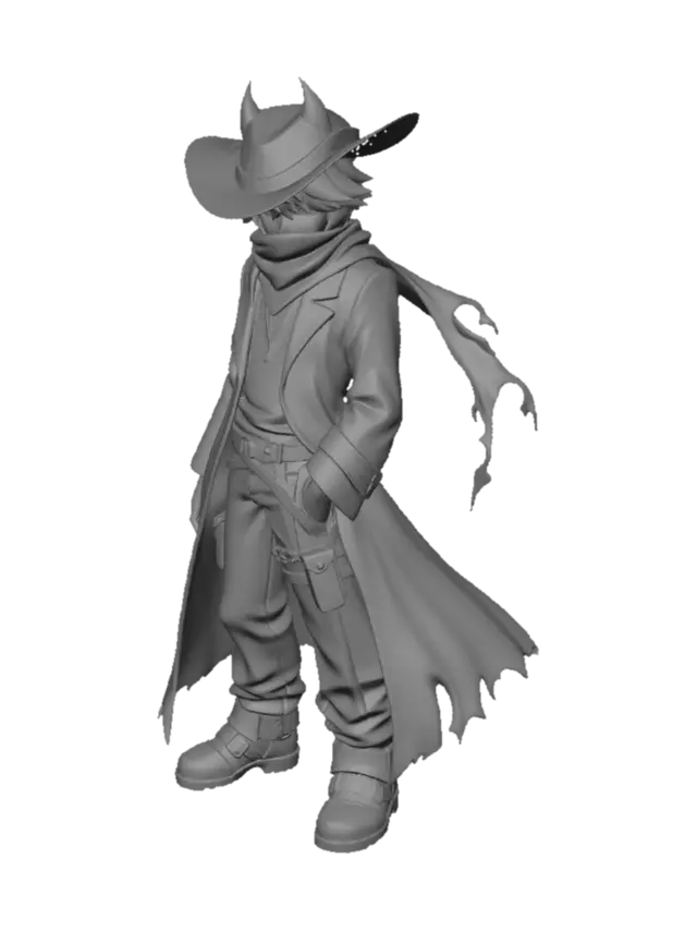 3D model for The Horned Outlaw
