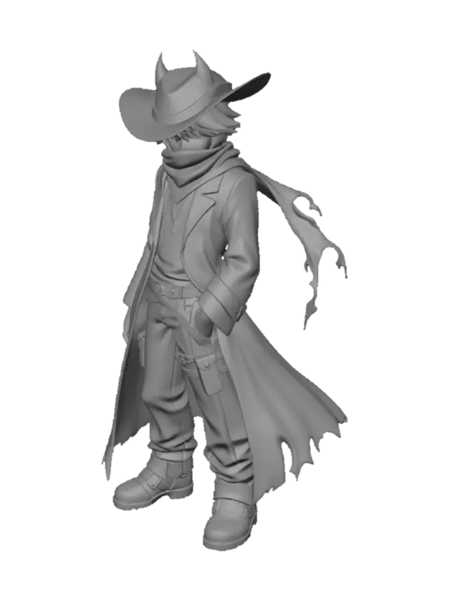 3D model for The Horned Outlaw