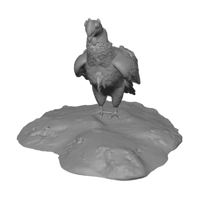 3D model for Condor on a Cliff
