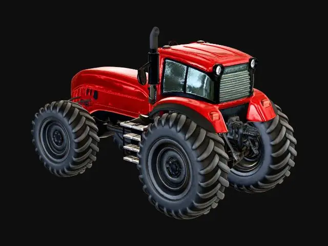 3D model for 拖拉机