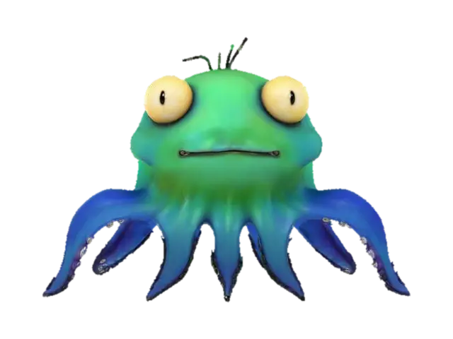 3D model for Squidly Mike, #SketchTo3D#