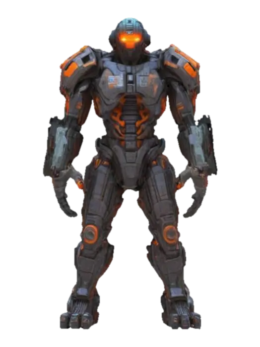 sci-fi morph cube cyborg from dead space, extremely detailed, high sharp resolution… 3D model, vytvořený pomocí AI